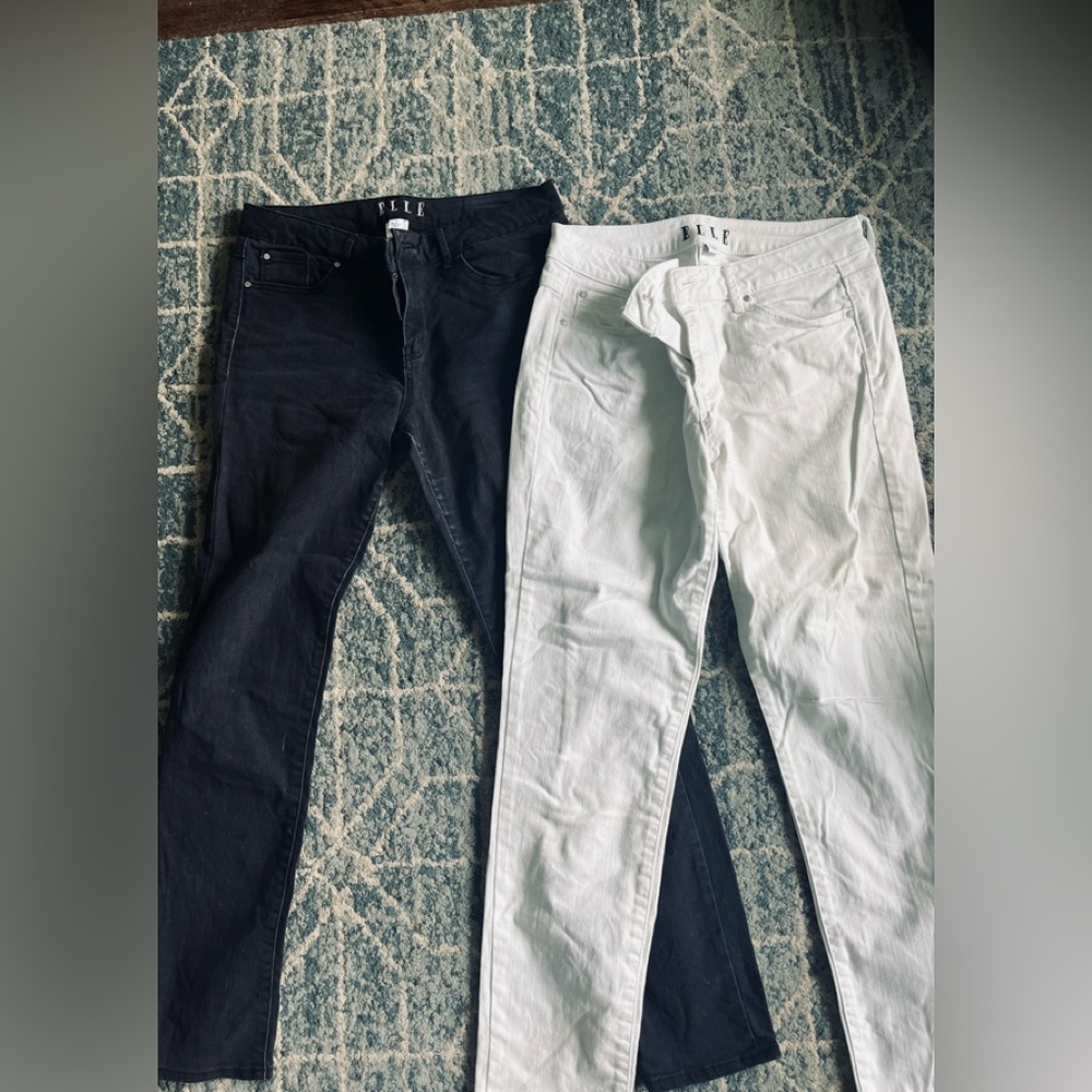2 pairs of Elle Skinny Jeans
